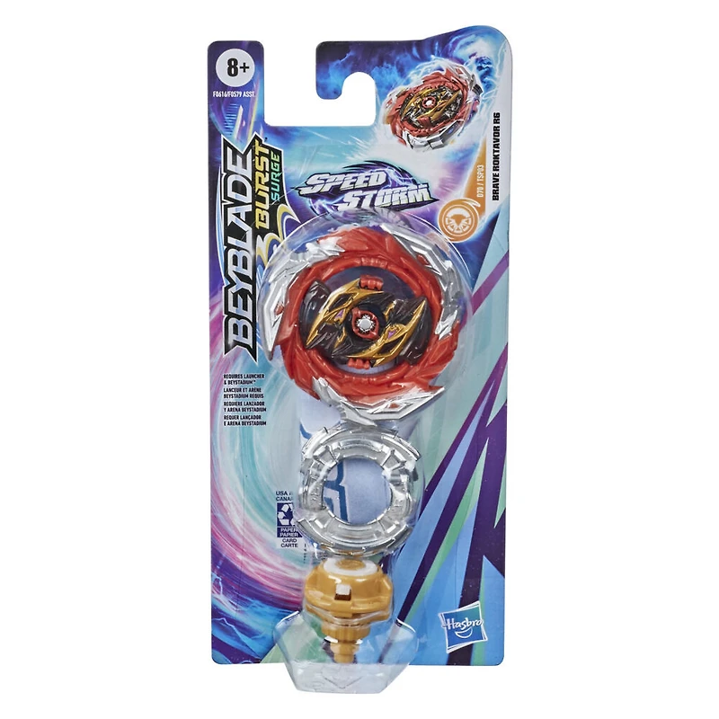 Beyblade Burst Surge, Toupie de compétition Speedstorm Brave Roktavor R6