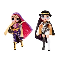 Poupée-mannequin LOL Surprise OMG Movie Magic, Ms. Direct, avec 25 surprises incluant 2 tenues tendance, lunettes 3D, accessoires de cinéma et jouet réutilisable