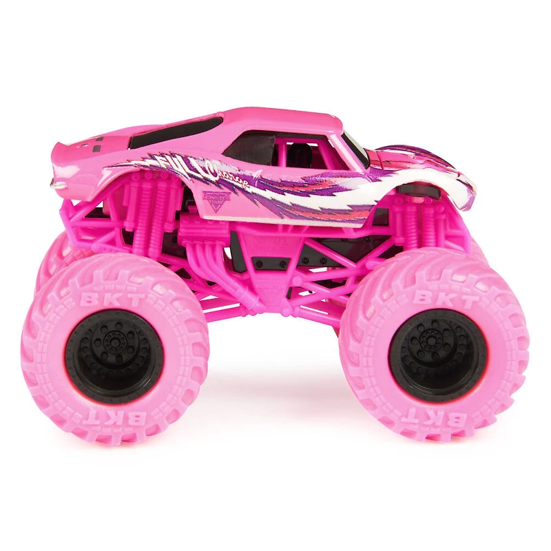 Monster Jam, Monster trucks officiels en métal moulé Dragon Vs. Full Charge Die-Cast, échelle 1:64