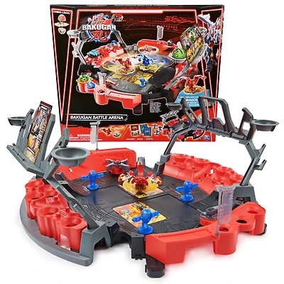 Bakugan Battle Arena with Exclusive Special Attack Dragonoid, Customizable, Spinning Action Figure and Playset