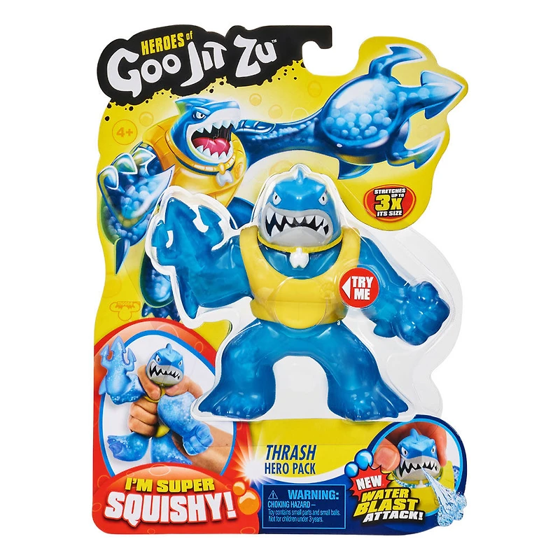 Heroes of Goo Jit Zu S2 - Water Blast Hero Pack - Thrash the Shark
