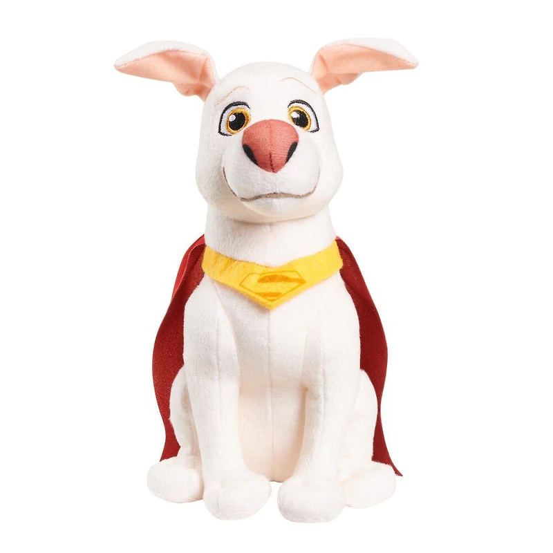 Jouet DC SUPER-PETS Petite Peluche KRYPTO LE SUPERCHIEN, SUPERMAN, Animal en Peluche de 20 cm (8 pouces) - Notre exclusivité