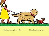 Big Dog and Little Dog Going for a Walk - English Edition