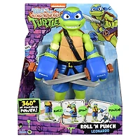 Tales of Teenage Mutant Ninja Turtles: Figurine géante Roll N Punch Leonardo - Exclusivité R