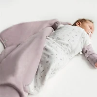 Couverture En Bambou Perlimpinpin- Prune