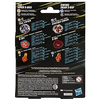 Beyblade X Tail Viper 5-80O and Sword Dran 3-60F Top Dual Pack Set
