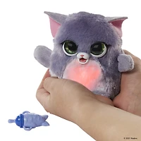 furReal Fuzzalots Kitty Color-Change Interactive Feeding Toy