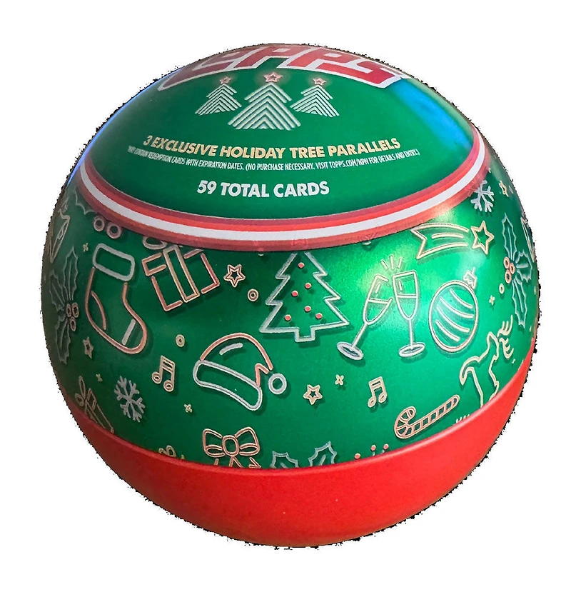 2024 Topps Holiday Baseball Tin - English Edition