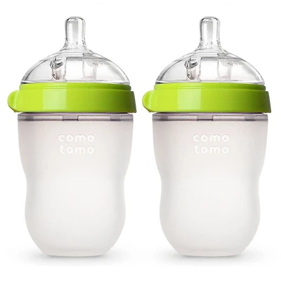 Comotomo Natural Flow Bottle 2 Green