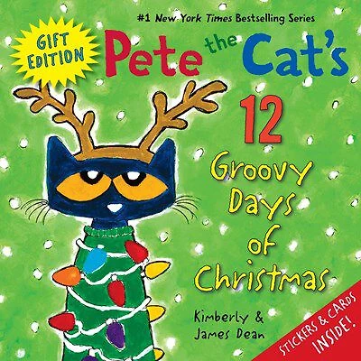 Pete the Cat's 12 Groovy Days of Christmas Gift Edition - English Edition