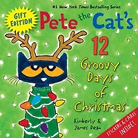 Pete the Cat's 12 Groovy Days of Christmas Gift Edition - Édition anglaise