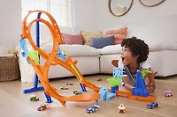 Hot Wheels- Coffret piste - Saut en 8 vertical