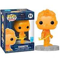 Figurine en Hawkeye par Funko POP! Art Series: Infinity Saga