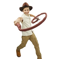 Indiana Jones, Coup de fouet, article de déguisement, fouet d'Indiana Jones, déguisement Indiana Jones