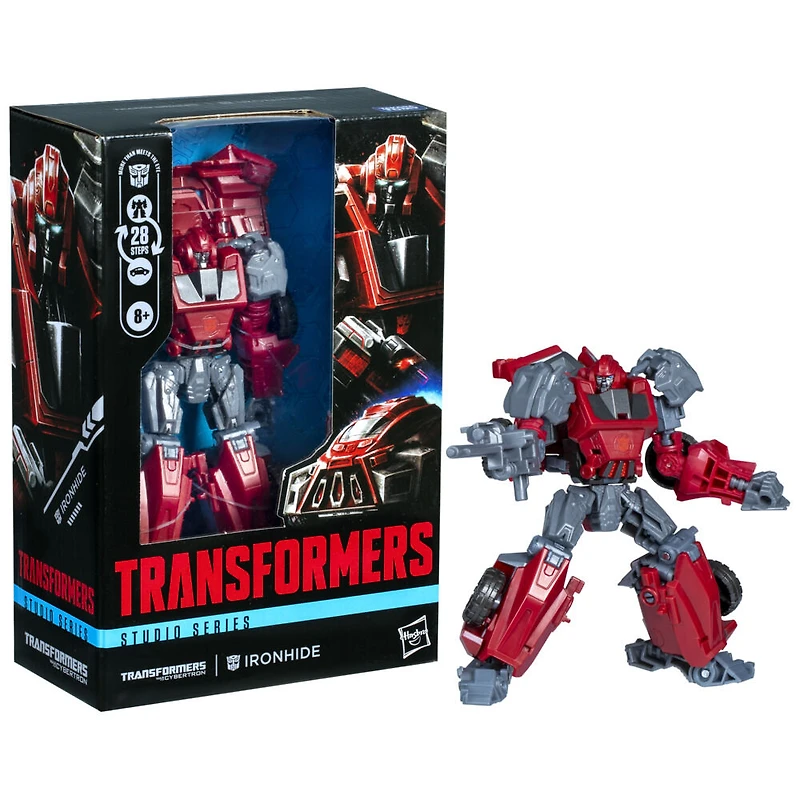 Transformers Generations Studio Series, figurine Gamer Edition Ironhide classe Voyageur, Transformers: War for Cybertron