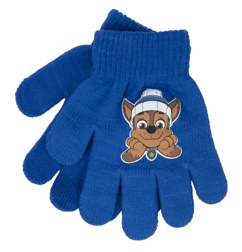 Ensemble Bonnet À Pompon Et Gants Pat'Patrouille