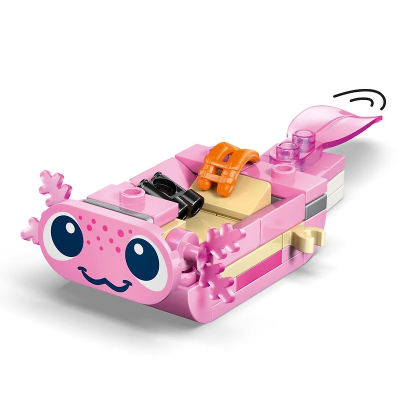 LEGO Friends Le Bateau d'Aventure Axolotl - 2 Minipoupées, 2 Jouets Axolotl - Bateau Miniature - 42681