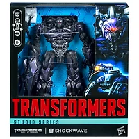Transformers Generations Studio Series, figurine Shockwave classe Leader du film Transformers : La face cachée de la lune