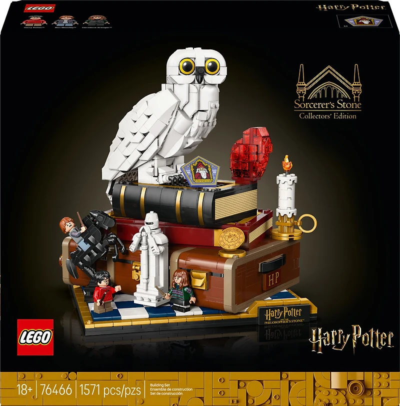 LEGO Harry Potter L'École des Sorciers - Édition de Collection - Ensemble de Construction à Exposer 76466