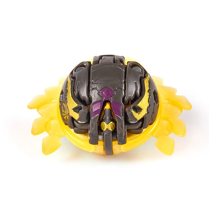 Bakugan, Special Attack Flame, figurine articulée personnalisable rotative et cartes à collectionner