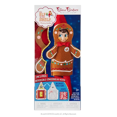 Elf on the Shelf - Claus Couture - Jolly Gingerbread Set