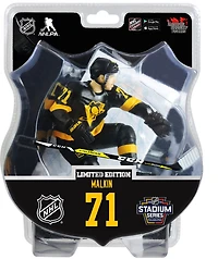 Evgeni Malkin - Penguins de Pittsburgh - Série Stadium 2019 - Figurine de la LNH de 6 pouces