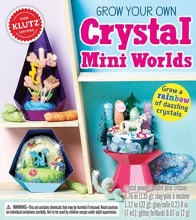 Grow Your Own Crystal Mini Worlds - English Edition