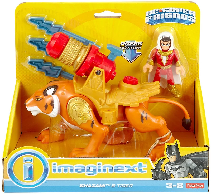 Fisher-Price - Imaginext - DC Super Friends - Coffret Shazam! et Tigre