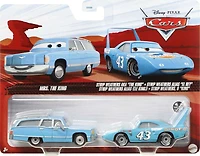 Coffrets de 2 inspirés du film "Les Bagnoles 3" de ​Disney et Pixar Métal Moulé sous Pression - MME King et King