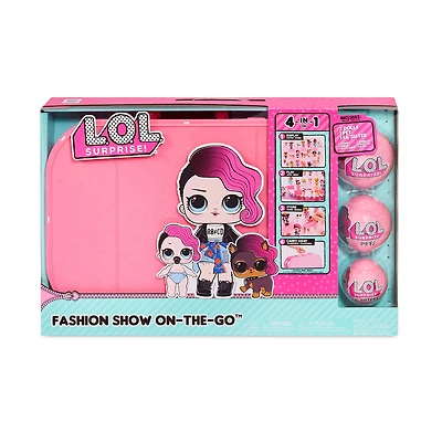 Famille LOL Surprise Fashion Show on the Go - Rose vif - Édition anglaise