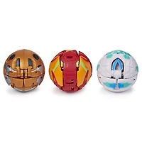 Bakugan, Starter Pack 3 personnages, Pyrus Phaedrus, Créatures transformables à collectionner