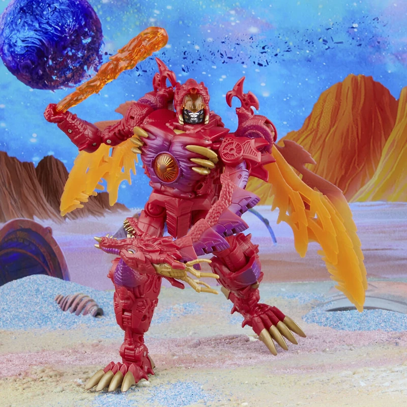 Transformers Generations Legacy Series, figurine Transmetal II Megatron classe Leader, 21,5 cm