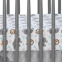 Drap-housse ajusté Jungle en folie Originaux de l'heure du lit.