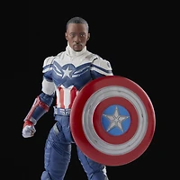 Marvel Legends Series Captain America, pack de 2 figurines Steve Rogers et Sam Wilson