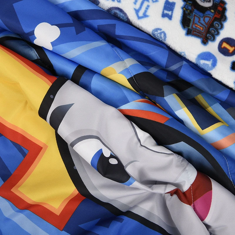 Thomas and Friends 2-Piece Toddler Bedding Set including Comforter and Pillowcase