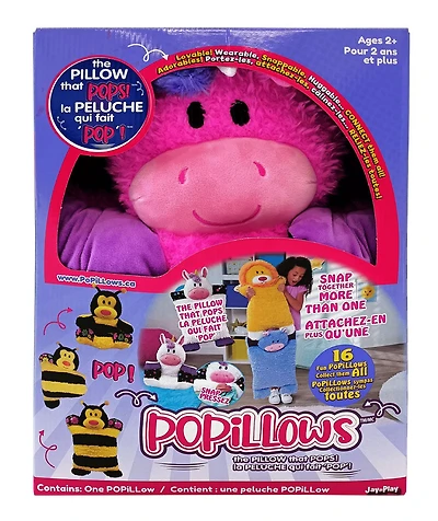 Licorne rose vif POPILLOWS