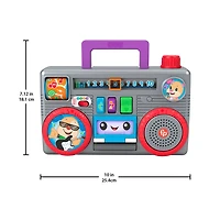 Fisher-Price Laugh & Learn Busy Boombox Toy - Bilingual Edition