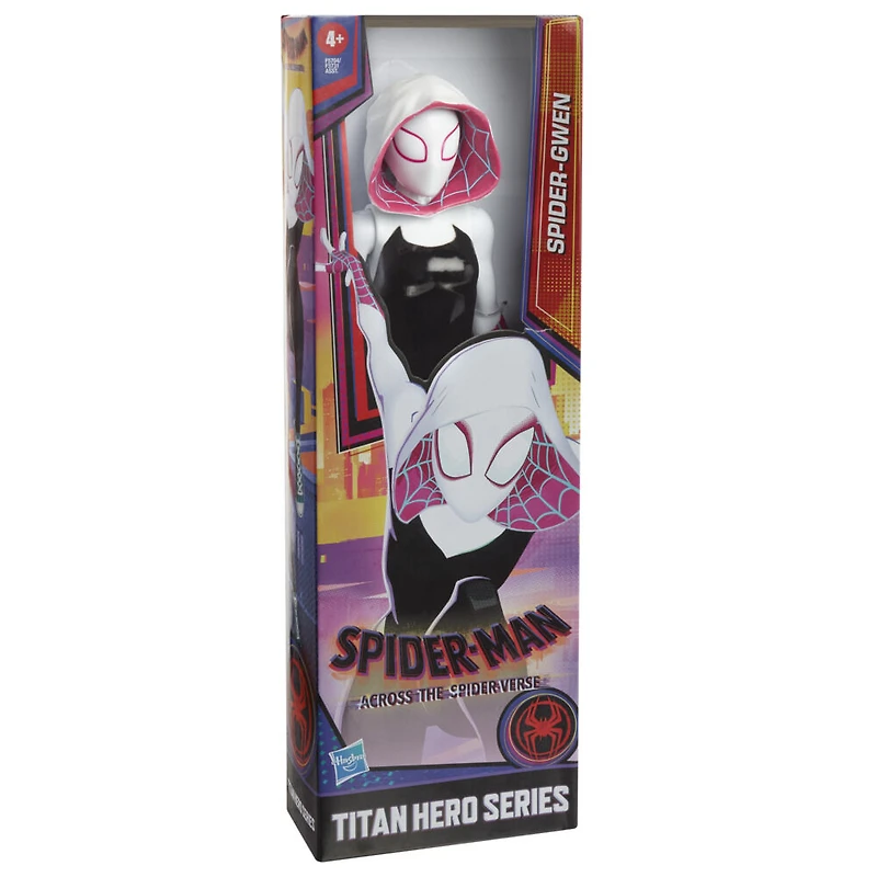 Marvel Spider-Man Spider-Gwen Toy, 12-Inch-Scale Spider-Man: Across the Spider-Verse Action Figure