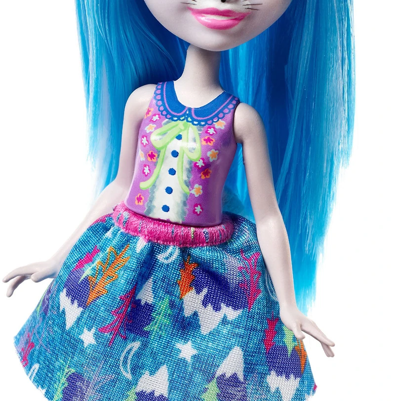 Enchantimals - Poupée Winsley Wolf et figurine Trooper