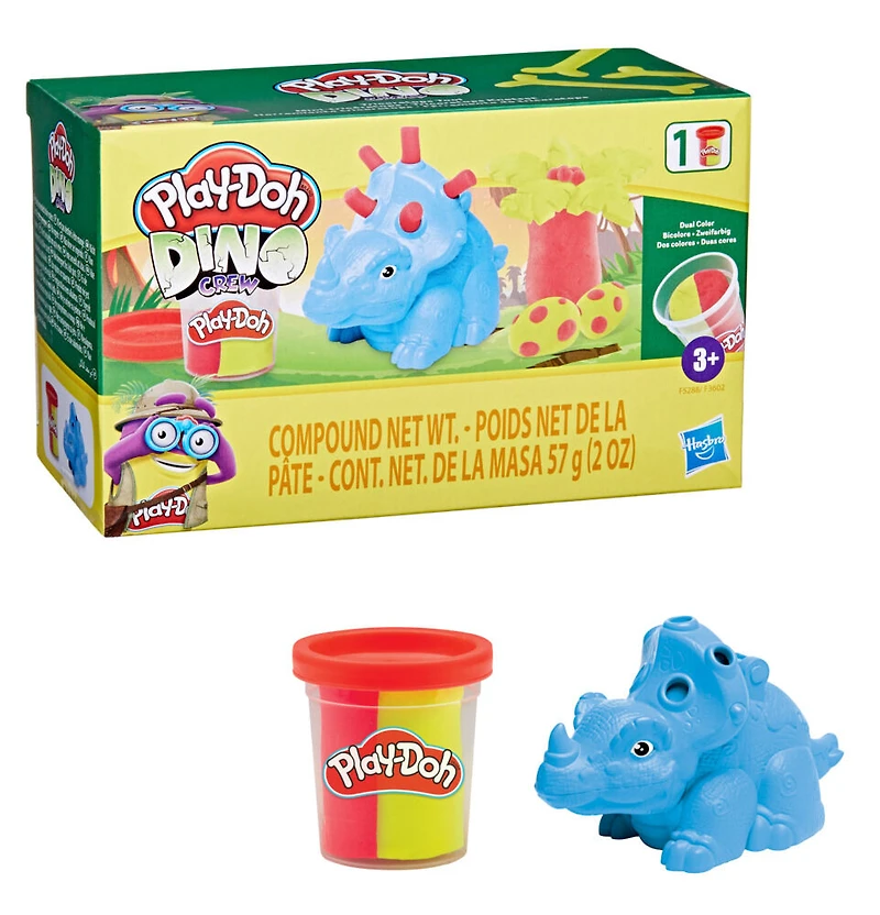 Play-Doh Dino Crew, Mini-tricératops, dinosaure