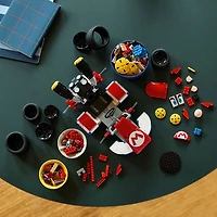 LEGO Super Mario: Mario Kart - Mario & Standard Kart Room Decor & 3D Puzzle for Adults - 72037