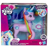 My Little Pony : Raconte ton histoire Styles arc-en-ciel Izzy Moonbow, figurine de licorn - Édition anglaise