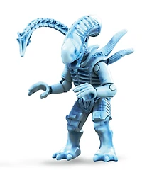 Mega Construx - Héros - Micro-figurine articulée - Xénomorphe bleu