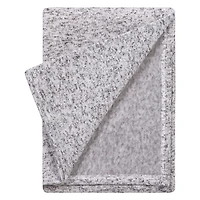 Trend Lab-Couverture pour bébé en tricot gris chiné avec pull-over