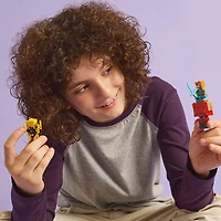 LEGO Minecraft The Nether Lava Battle Toy and Playset - Building Minecraft Toy for Kids, Ages 6+ - 21266