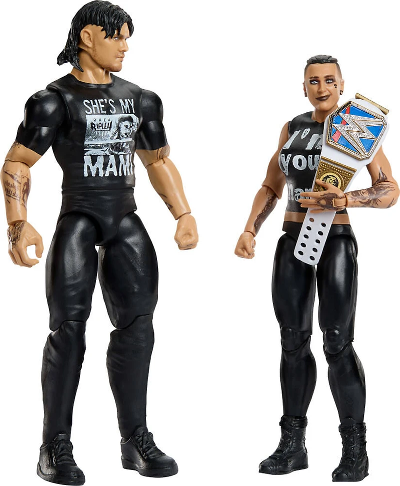 WWE Main Event Showdown "Dirty" Dominik Mysterio & Rhea Ripley 2-Pack