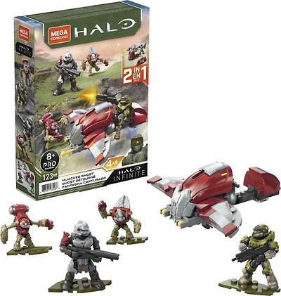 Mega Construx Halo Ghost détourné