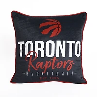 NBA Toronto Raptors Basketball Throw Pillow (18 x 18 in