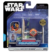 Star Wars Micro Galaxy Squadron 3" Véhicule - Sabine Wren's TIE Fighter