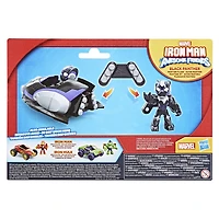 Marvel Iron Man and his Awesome Friends, figurine Black Panther avec avion